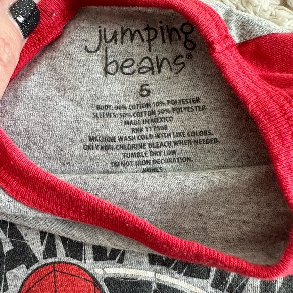 Jumping Bean boys short sleeve graphic tees size 5T and 5 - Picture 5 of 7